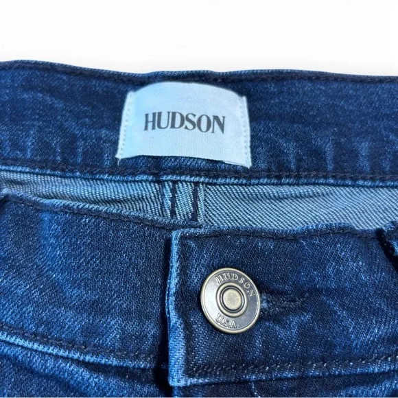 NWT Hudson Jolene Wide Leg Jeans Walker Dark Wash High Rise 30x32